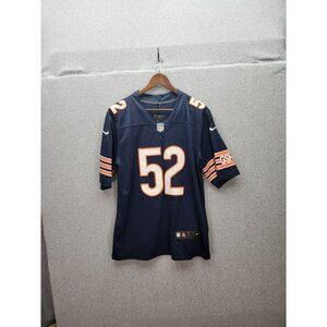 Chicago Bears NFL Nike Dri-Fit Khalil Mack #52 Jersey Navy Blue S